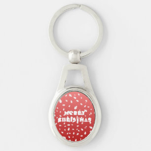 Christmas Snowman Key Ring