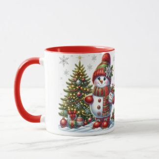 Christmas Snowman mug