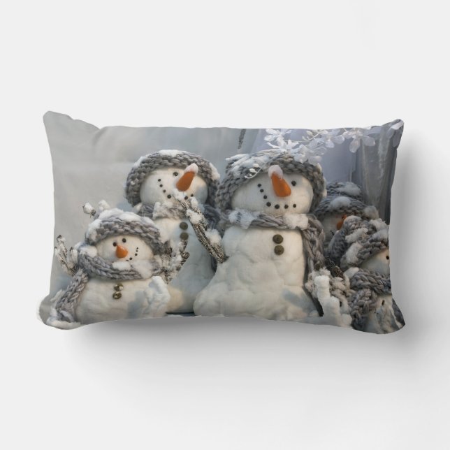 Christmas snowman pillow (Front)