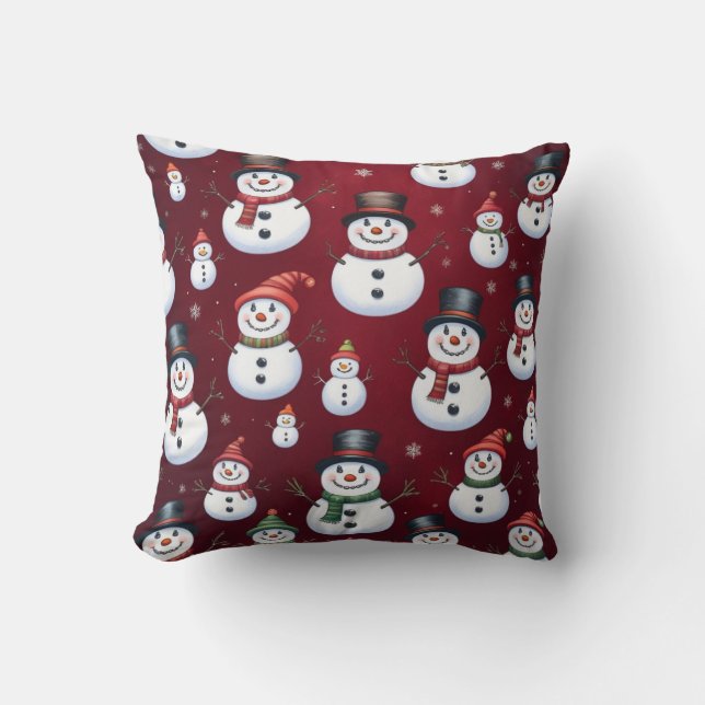 Christmas snowman pillows (Front)