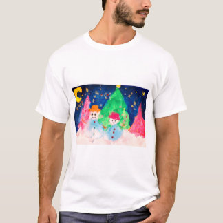 Christmas Snowman T-shirt