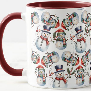 Christmas Snowmen Mug