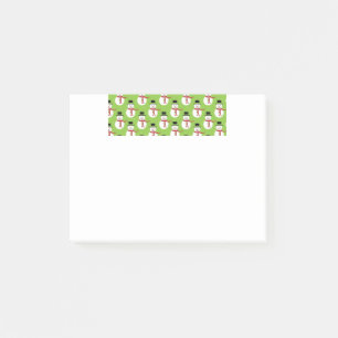 Christmas Snowmen Pattern Post-it Notes