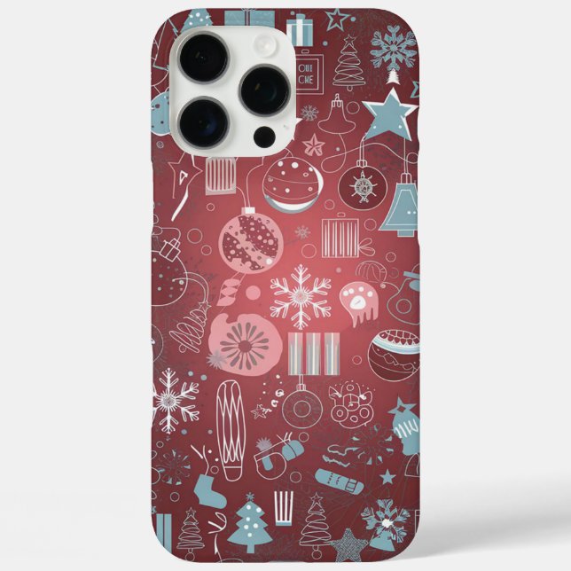 christmas snowy landscape  Case-Mate iPhone case (Back)
