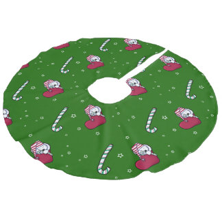 Christmas Snuggle Westies Tree Skirt