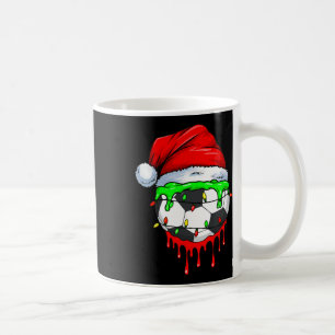 Christmas Soccer Drip For Boys Ice Cream Drip Coffee Mug