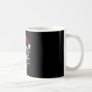Christmas Soccer Xmas Santa Soccer Lover Men Boys Coffee Mug