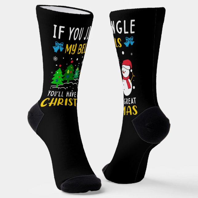 Christmas Socks- Crew Socks (Angled)