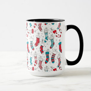 Christmas socks mug