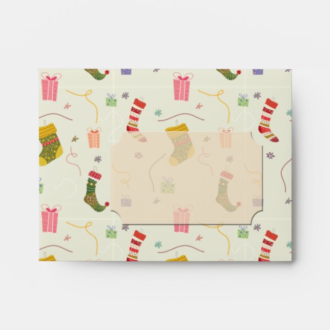 Christmas socks' parade envelopes (Front)