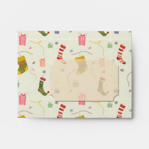 Christmas socks' parade envelopes