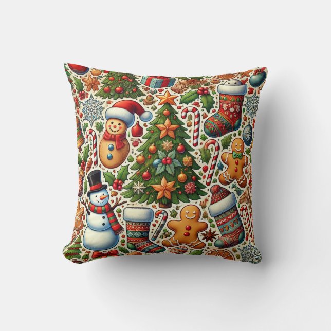 Christmas Sofa Cushions (Front)
