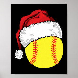 Christmas Softll Ll Santa Hat Xmas Softll Lover Poster