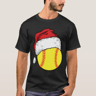 Christmas Softll Ll Santa Hat Xmas Softll Lover T-Shirt