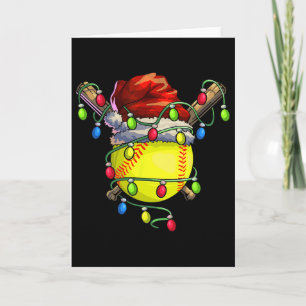 Christmas Softll Xmas Christmas Lights Softll Play Card