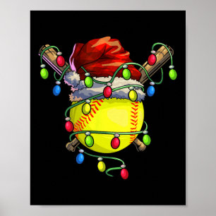 Christmas Softll Xmas Christmas Lights Softll Play Poster