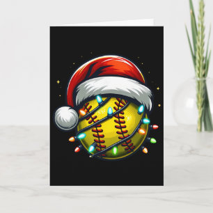 Christmas Softll Xmas Santa Softll Lover Boys Girl Card