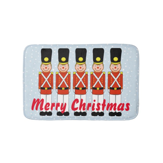 Christmas Soldier Bath Mat (Front)