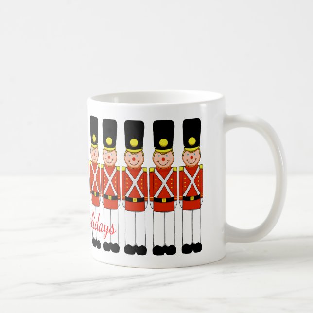 Christmas Soldier Holiday Mug (Customisable) (Right)