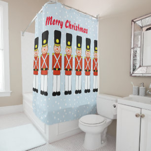 Christmas Soldier Shower Curtain