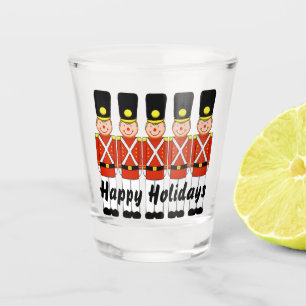 Christmas Soldiers Shot Glass