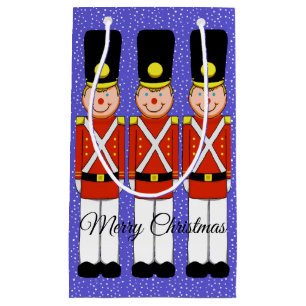 Christmas Soldiers with Snow Gift Bag