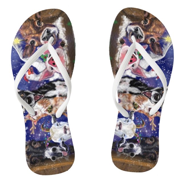 Christmas Song - Animal Party - Happy Thongs (Footbed)