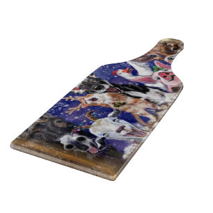Christmas Song - Animal Party - Joy Cutting Board