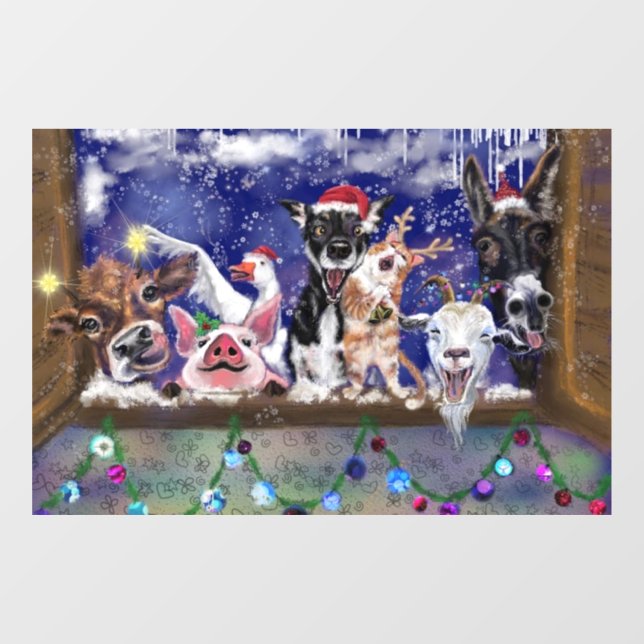 Christmas Song Animal Party  Merry Christmas Funny (Sheet)