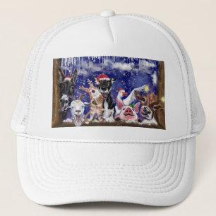 Christmas Song - Animal Party Trucker Hat