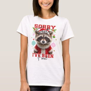 Christmas Sorry Santa I've Been Feral T-shirt