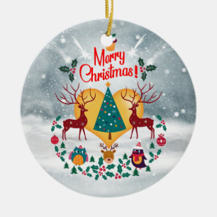 Christmas Soul Ceramic Ornament