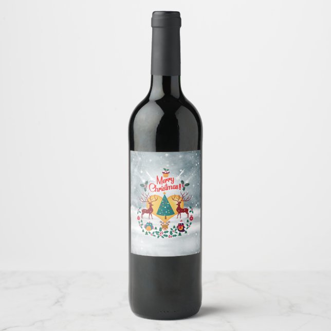 Christmas Soul Wine Label (Front)