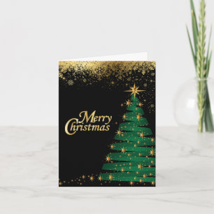Christmas Sparkle Tree Holiday Card