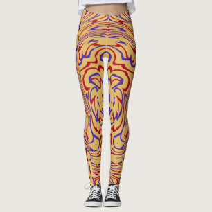 Christmas Special colourful "Ratti_Creative_Arts" Leggings