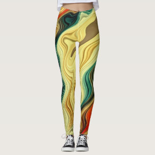 Christmas Special colourful "Ratti_Creative_Arts"  Leggings