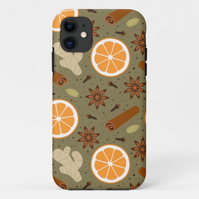Christmas spices Case-Mate iPhone case (Back)