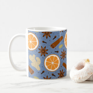 Christmas spices coffee mug