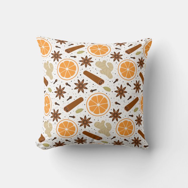 Christmas spices cushion (Front)