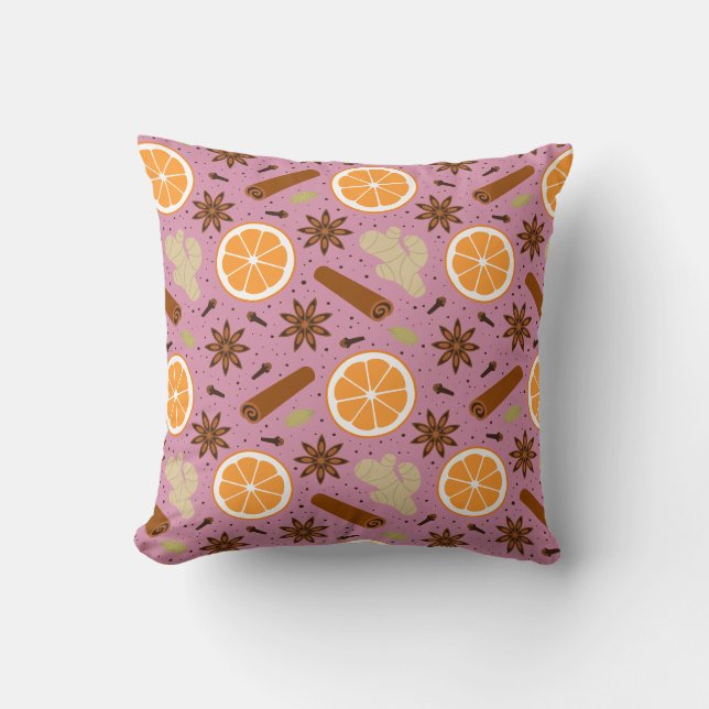 Christmas spices cushion (Front)