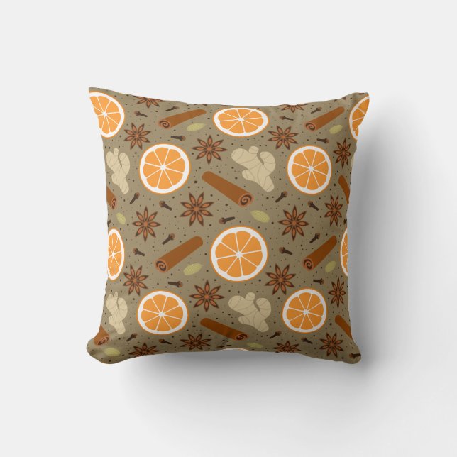Christmas spices cushion (Front)