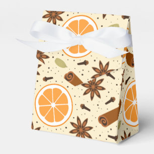 Christmas spices favour box