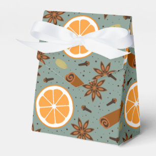 Christmas spices favour box
