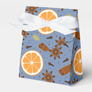 Christmas spices favour box