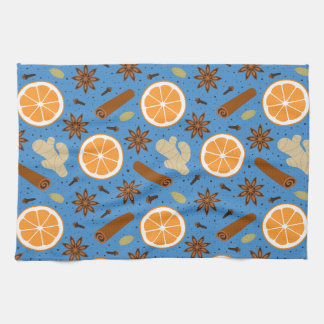 Christmas spices Kitchen Towels