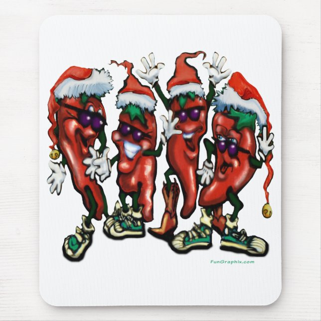 Christmas Spices Mouse Pad (Front)