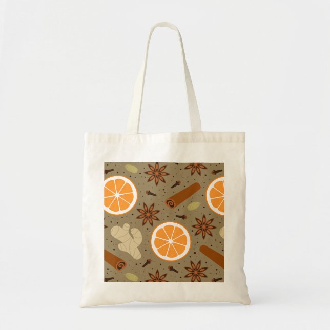 Christmas spices tote bag (Front)