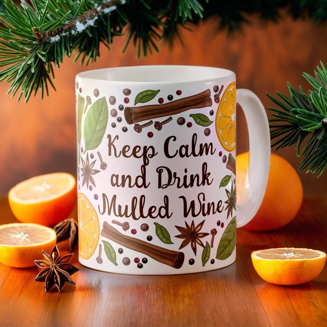 Christmas Spicy Mulled Wine Coffee Mug (Christmas Spicy Mulled Wine Coffee Mug)