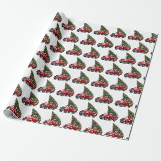 Christmas Spirit Animal Art Wrapping Paper