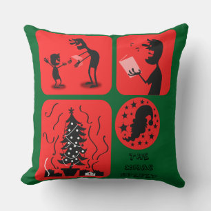 christmas spirit cushion